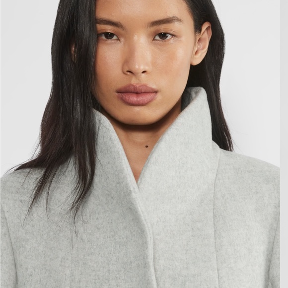 Aritzia Cocoon Wool Cashmere Coat Small - Picture 4 of 16